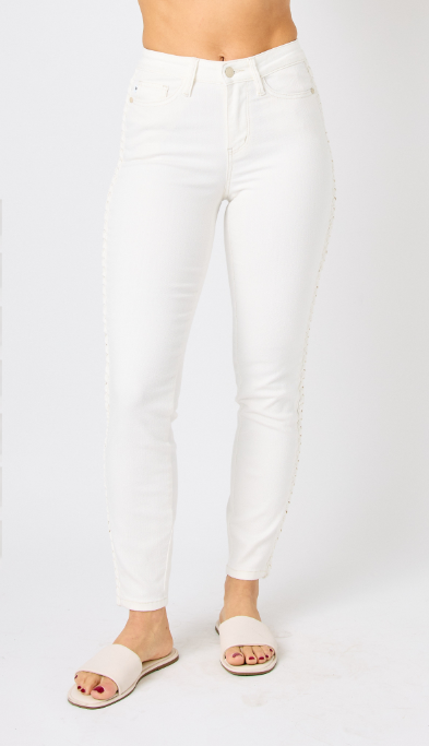 Braided Detail Jeans