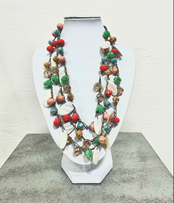 3-Tier Colorful Necklace