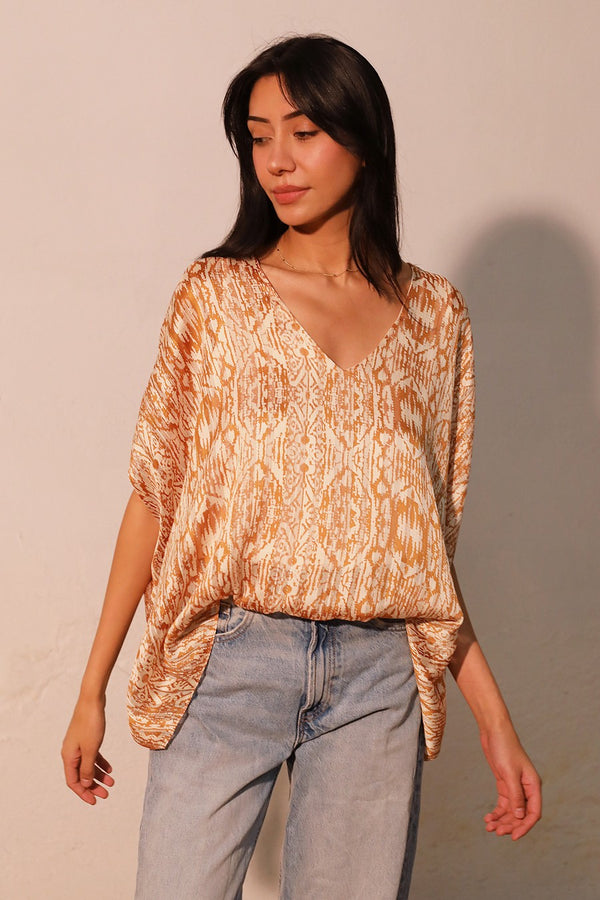 Bohemian Lurex Top