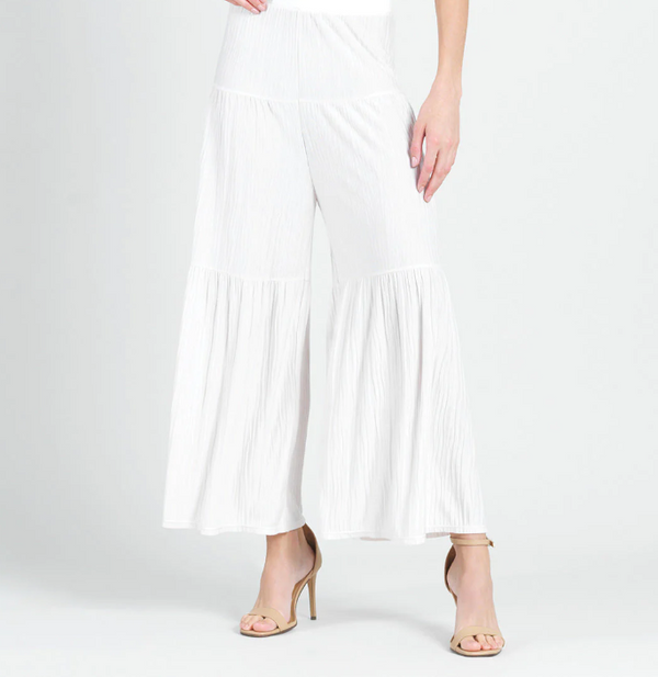 Soft Pleat Knit - Tiered Shirt-Pant