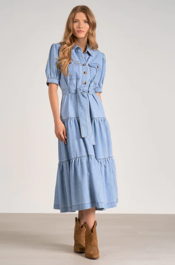 Belle Denim Dress