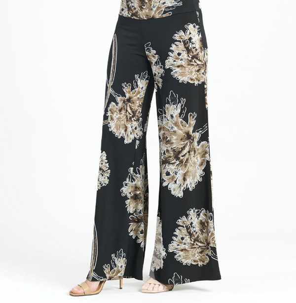 Mum Blossom Textured Palazzo Pant