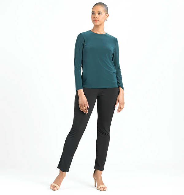 Hunter Green Crew Neck Top