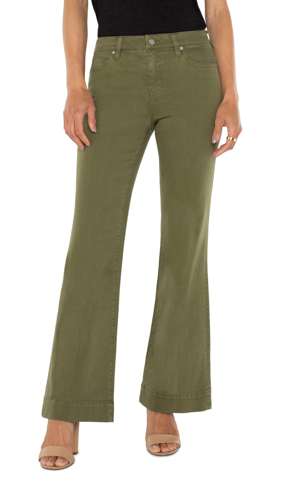 Spanish Olive Hannah Flare Jean